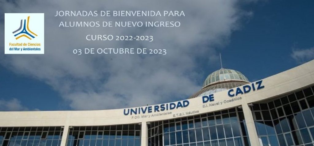 Información Jornada bienvenida curso 2022-23